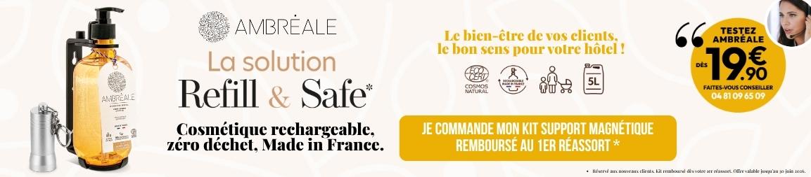 Ambréale Magnétique, solution Refill & Safe